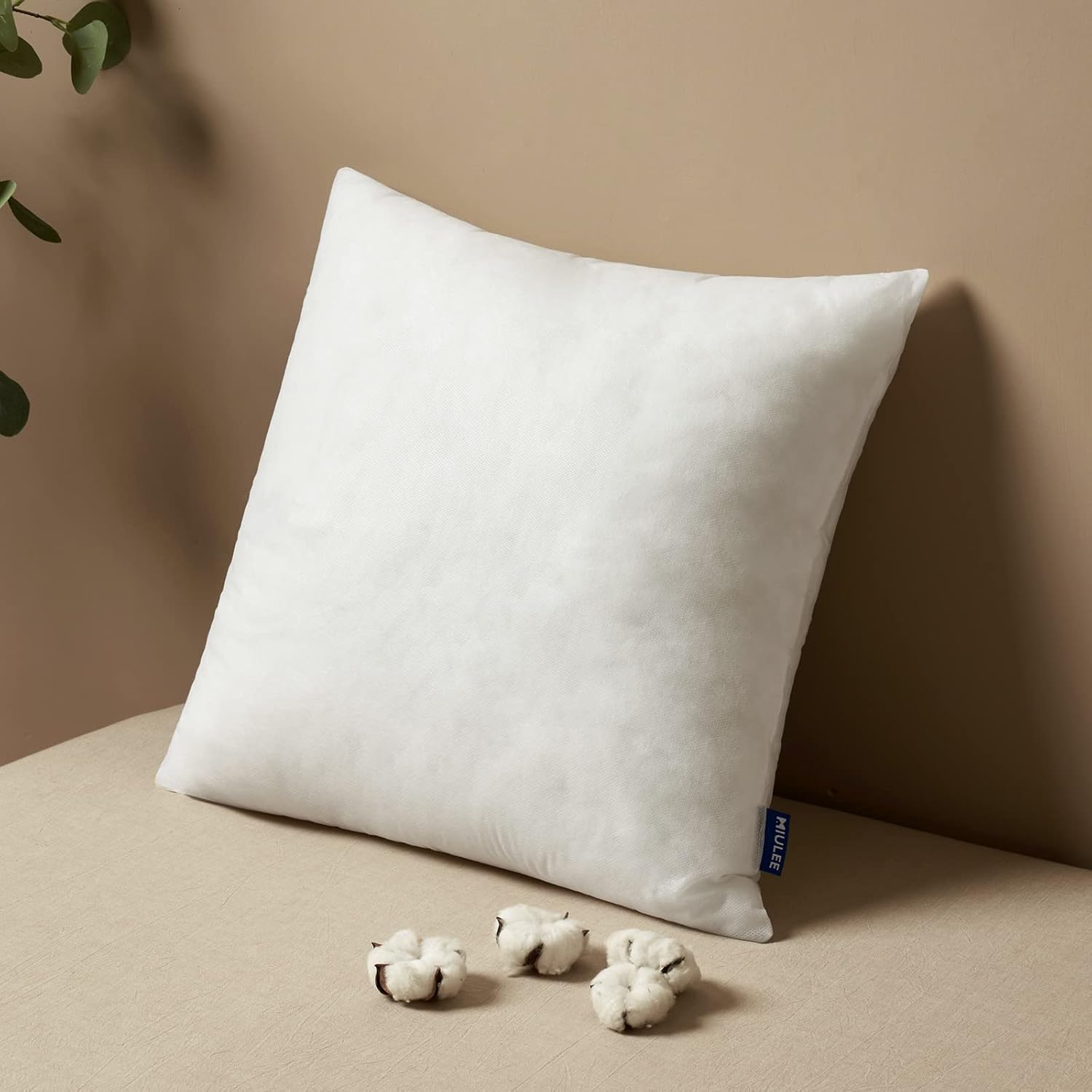 MIULEE Pillow Insert 12x20 Inch, Decorative Rectangle Throw Pillow Insert, Premium Fluffy Pillow Forms Stuffer for Sofa Couch Living Room