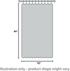 100% Blackout Linen Textured Curtains for Bedroom Solid Thermal Insulated Natural Beige Grommet Room Darkening Curtains & Drapes Luxury Decor for Living Room Nursery 52 x 84 Inch (2 Panels)