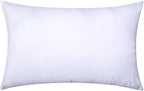 MIULEE Throw Pillow Insert Premium Pillow Stuffer Sham Rectangle for Decorative Cushion Bed Couch Sofa 12x20 Inch