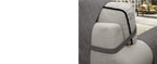 Easy-Going Reversible Couch Cover for 3 Cushion Couch Sofa Cover for Dogs Water Resistant Furniture Protector Cover with Foam Sticks Elastic Straps for Pet Cat (Sofa, Gray/Light Gray)