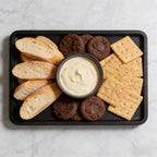 Bamboo Serving Tray,9.8x5.9 Inch Decorative Trays Platter for Coffee Table,Living Room,Bar,Party,Mini Charcuterie Boards Cheese Board,Home Decor（Black）