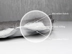 Easy-Going Reversible Couch Cover for 3 Cushion Couch Sofa Cover for Dogs Water Resistant Furniture Protector Cover with Foam Sticks Elastic Straps for Pet Cat (Sofa, Gray/Light Gray)