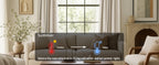 100% Blackout Shield Blackout Curtains for Bedroom 84 Inches Long, Back Tab/Rod Pocket Living Room Drapes, Thermal Insulated Blackout Curtains 2 Panels Set, 50" W x 84" L, Cream